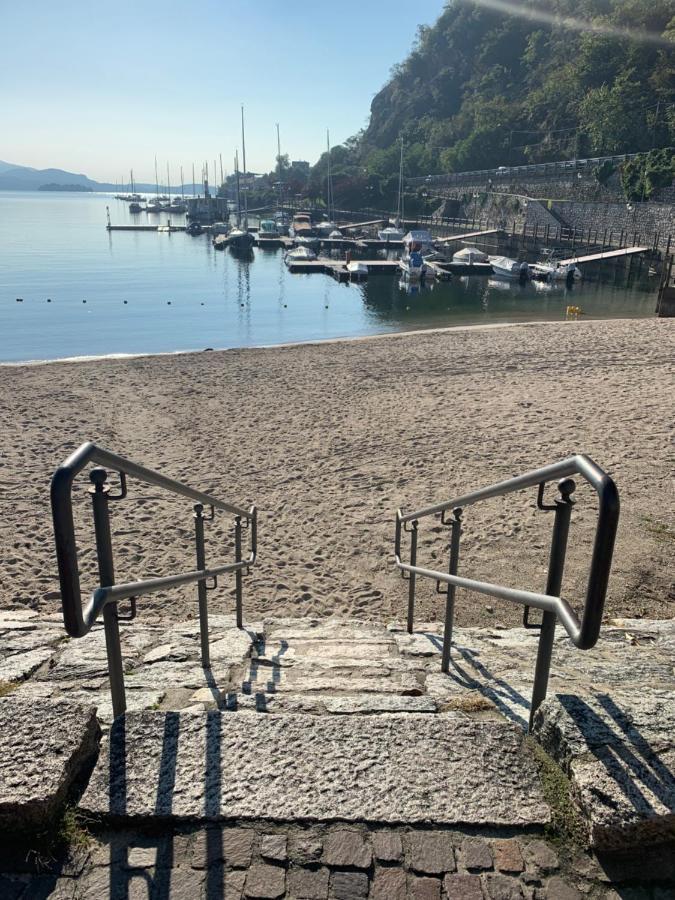 La Feriolina - Appartamento Al Lago Con Giardino Privato Baveno Exterior foto